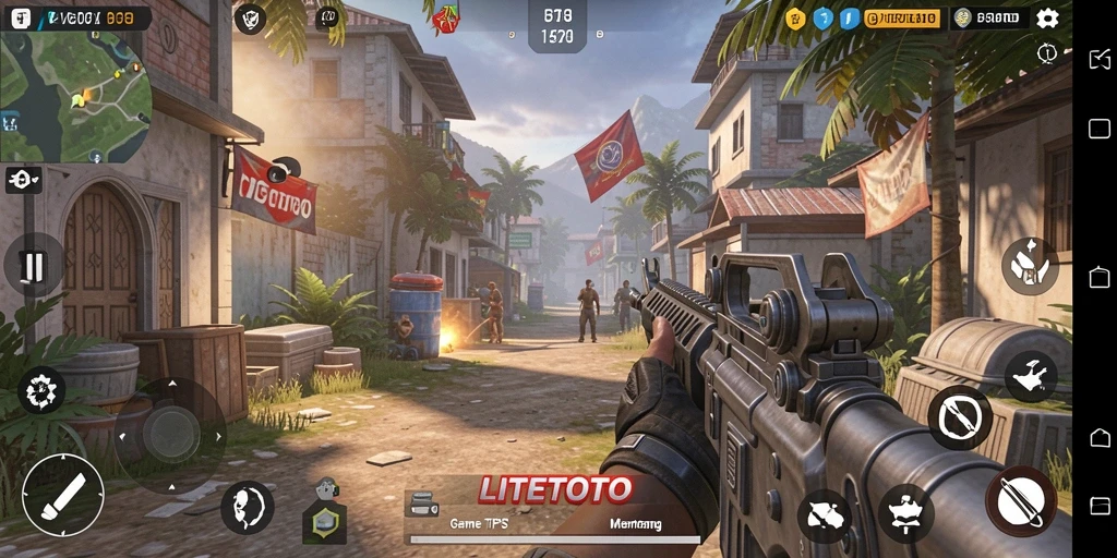 Gameplay seru LITETOTO dengan aksi berintensitas tinggi.