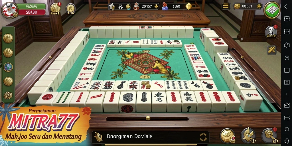 Tampilan gameplay menantang dari MITRA77 yang memukau.