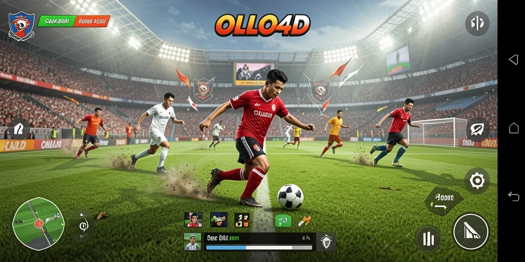 Tampilan utama gameplay OLLO4D yang mendebarkan dan interaktif.