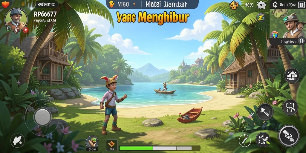 Screenshot utama RP6677 menampilkan gameplay yang mengasyikkan.