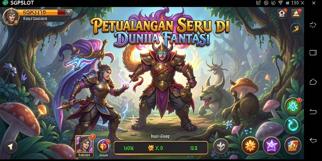 Screenshot gameplay seru dari SGPSLOT dengan aksi pertarungan menegangkan.