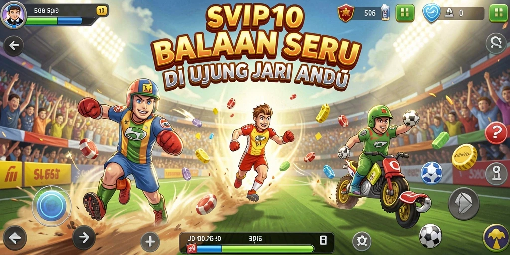 Tampilan gameplay SVIP10 yang menegangkan dan menawan saat balapan.